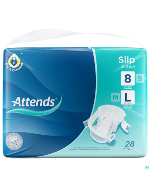Attends slip active 8l    28