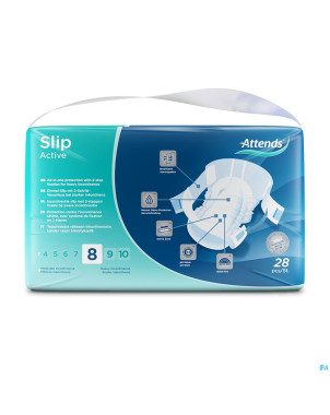 Attends slip active 8m    28