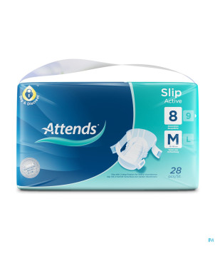 Attends slip active 8m    28