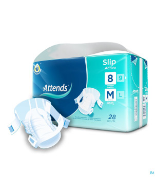 Attends slip active 8m    28