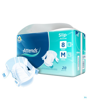 Attends slip active 8m    28