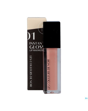 Couleurs de noir instant gloss lip max. 01