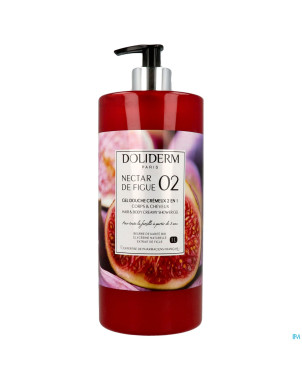Doliderm gel douche 2en1 nectar figue  fl pompe 1l