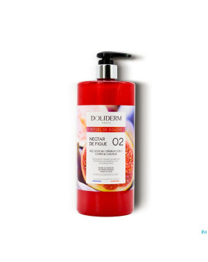 Doliderm gel douche 2en1 nectar figue  fl pompe 1l