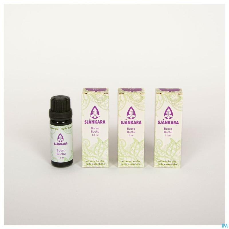 Sjankara buchu huile ess. 2,5ml