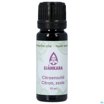 Sjankara citron zeste huile ess. bio 11ml