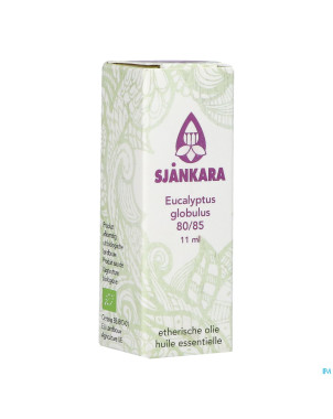 Sjankara eucalyptus glob.80/85 huile ess. bio 11ml