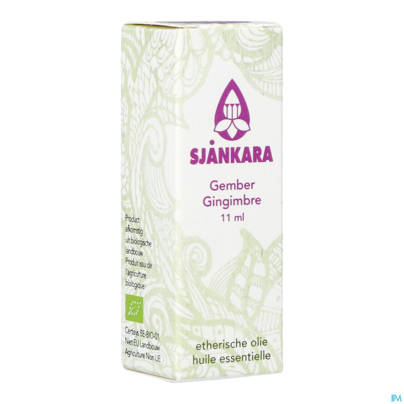 Sjankara gingimbre huile ess. bio 11ml