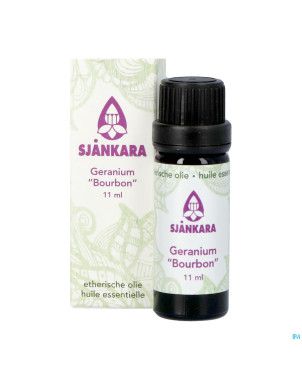 Sjankara geranium bourbon huile ess. bio 11ml