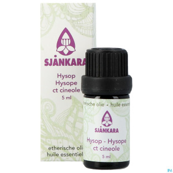 Sjankara hysope ct 1,8-cineole huile ess. bio 5ml