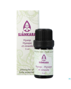Sjankara hysope ct 1,8-cineole huile ess. bio 5ml
