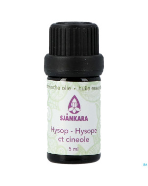 Sjankara hysope ct 1,8-cineole huile ess. bio 5ml