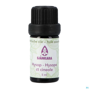 Sjankara hysope ct 1,8-cineole huile ess. bio 5ml