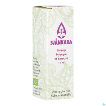 Sjankara hysope ct 1,8-cineole huile ess. bio 11ml