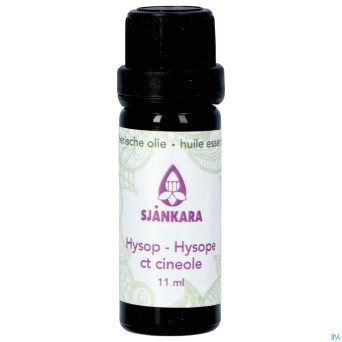 Sjankara hysope ct 1,8-cineole huile ess. bio 11ml