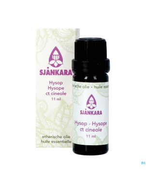Sjankara hysope ct 1,8-cineole huile ess. bio 11ml