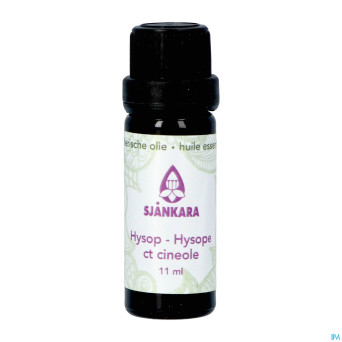 Sjankara hysope ct 1,8-cineole huile ess. bio 11ml