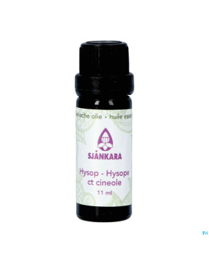 Sjankara hysope ct 1,8-cineole huile ess. bio 11ml