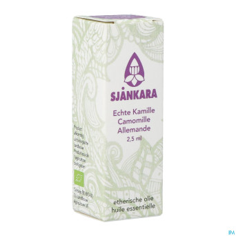 Sjankara camomille vraie huile ess. bio 2,5ml