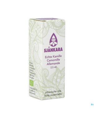 Sjankara camomille vraie huile ess. bio 2,5ml