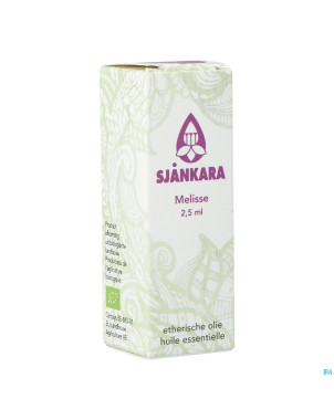Sjankara melisse 100% huile ess. bio 2,5ml