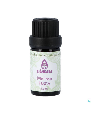 Sjankara melisse 100% huile ess. bio 2,5ml