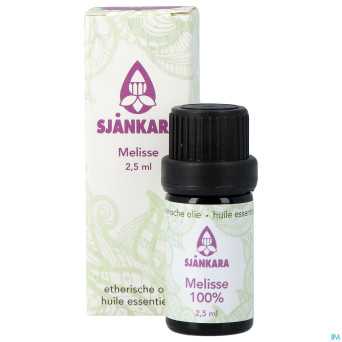 Sjankara melisse 100% huile ess. bio 2,5ml
