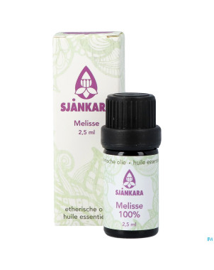 Sjankara melisse 100% huile ess. bio 2,5ml