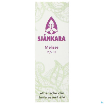 Sjankara melisse 100% huile ess. bio 2,5ml
