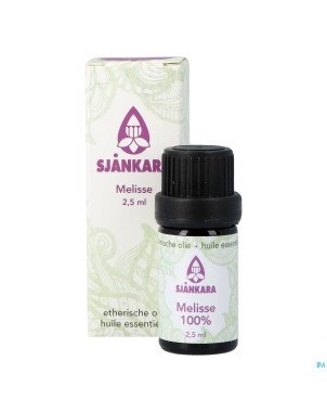 Sjankara melisse 100% huile ess. bio 2,5ml