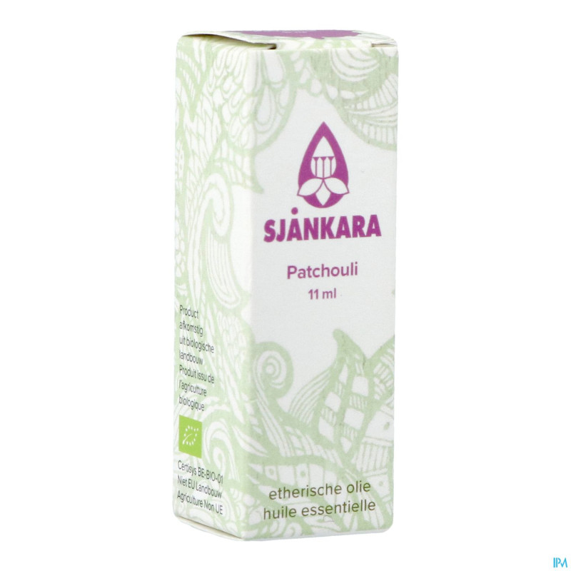 Sjankara patchouli huile ess. bio 11ml