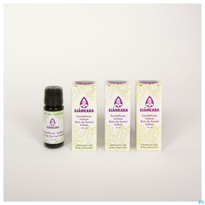 Sjankara bois santal indien huile ess. 2,5ml