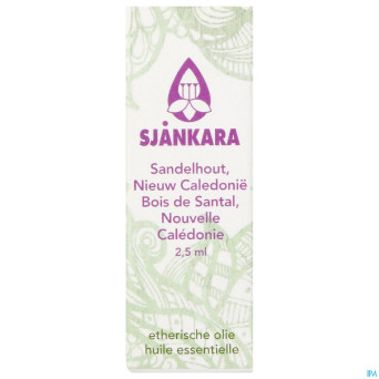 Sjankara bois santal nouv.caledon.huile ess. 2,5ml