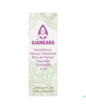 Sjankara bois santal nouv.caledon.huile ess. 2,5ml