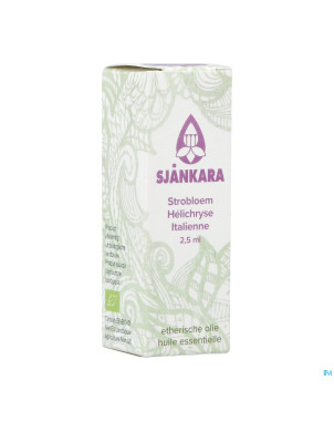 Sjankara helichryse italienne huile ess. bio 2,5ml