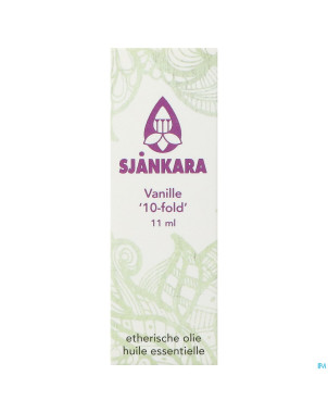 Sjankara vanille 10-fold huile ess. 11ml