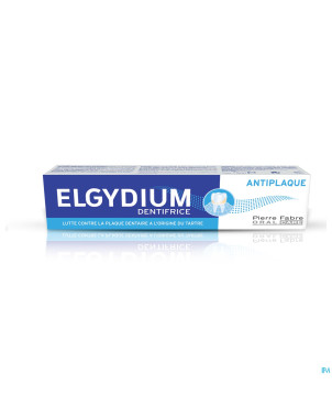 Elgydium dentifrice a/plaque    tube 75ml