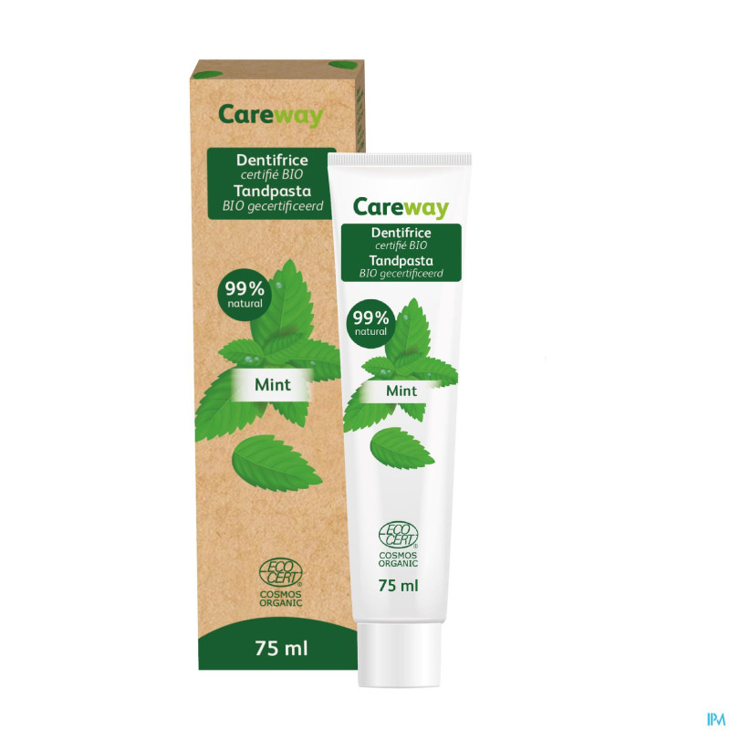 Careway oral dentifrice mint bio    75ml