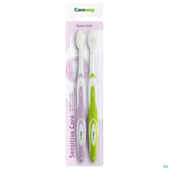 Careway oral brosse dents extra soft duopack