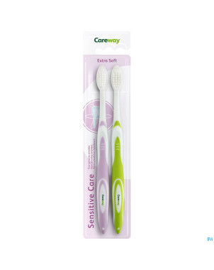 Careway oral brosse dents extra soft duopack