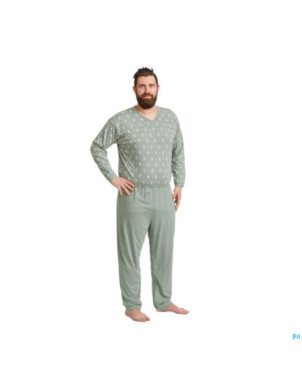 Suprima 4719 salopette ferm. dos+jambe olive xl