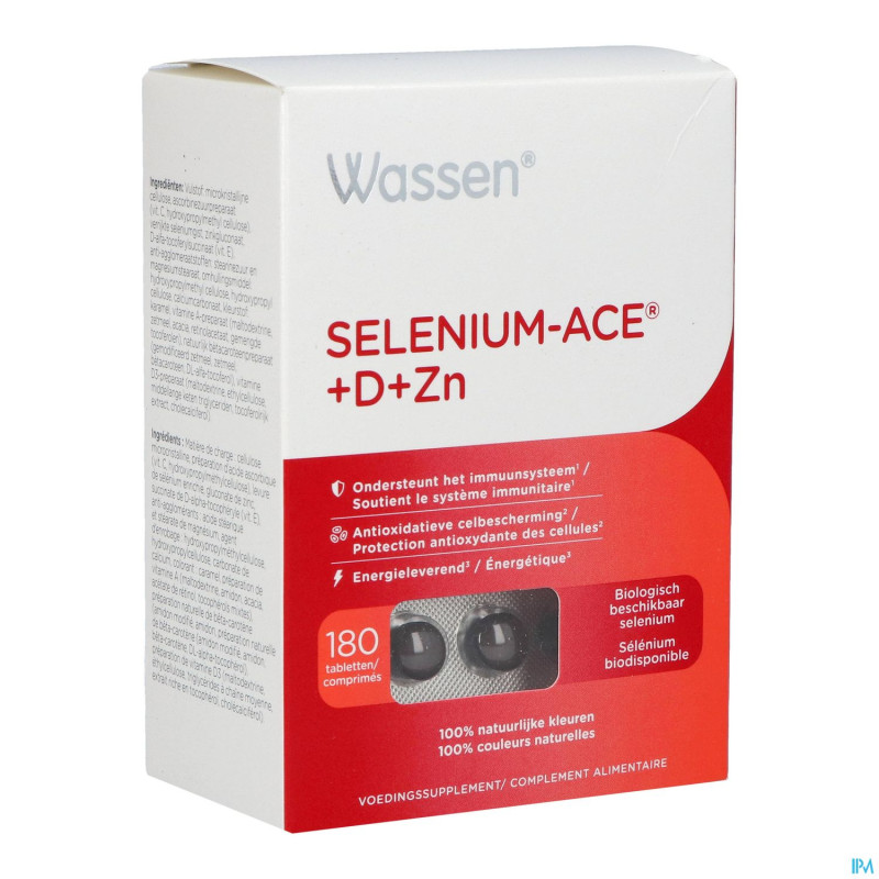 Selenium-ace+d+zn  comp 180 revogan