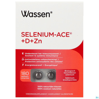 Selenium-ace+d+zn  comp 180 revogan
