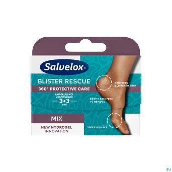 Salvequickmed blister rescue mix 6 exp