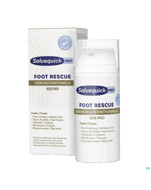 Salvequickmed foot rescue cream exp fr