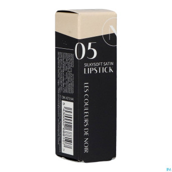 Couleurs de noir silkysoft satin lipstick 04