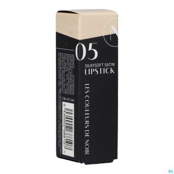 Couleurs de noir silkysoft satin lipstick 05