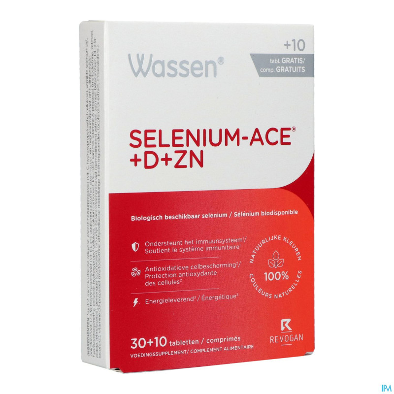Selenium-ace+d+zn  comp 30+comp 10 gratuit revogan