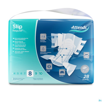 Attends slip regular plus 8l   1x28