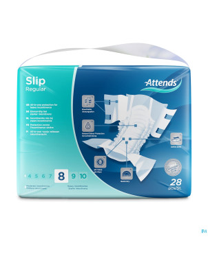 Attends slip regular plus 8l   1x28